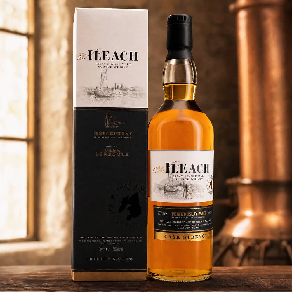 The Ileach Cask strength Gold Award 1999 0,70 Liter/ 58.0% vol Produktbild