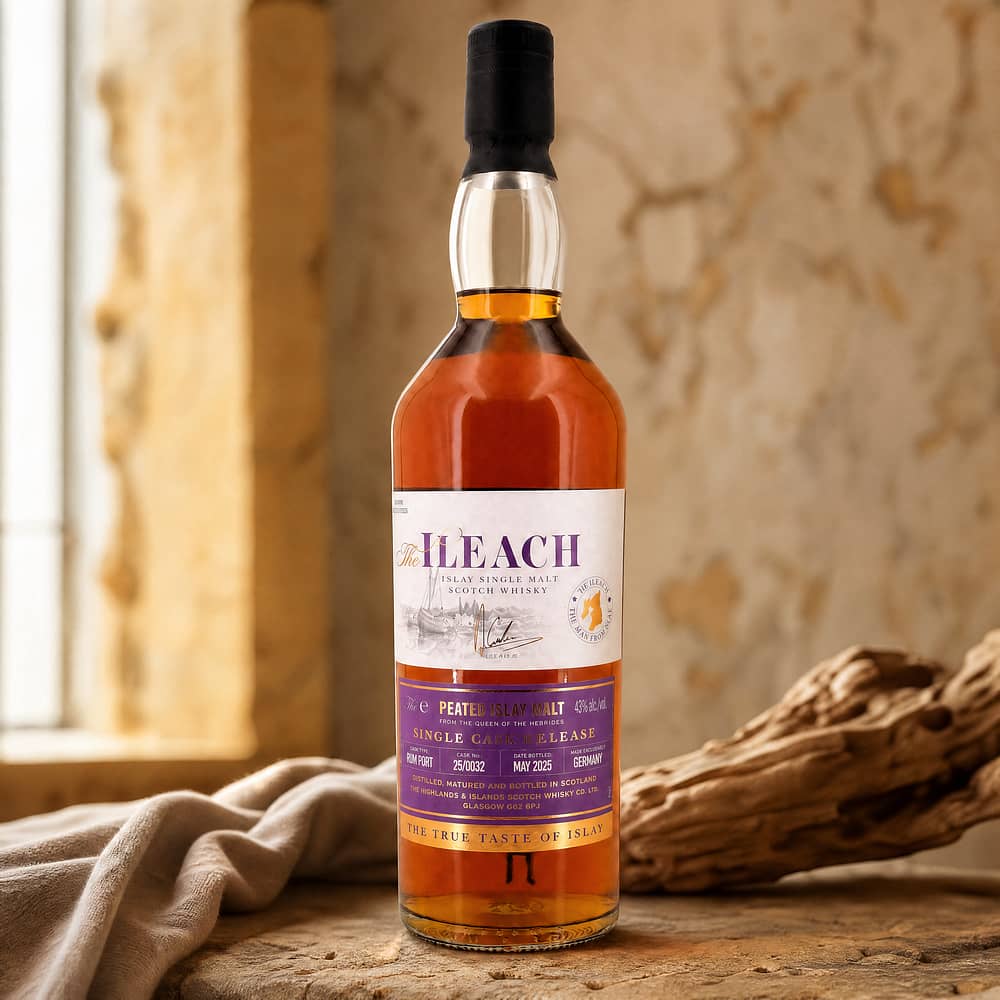 The Ileach Ruby Port Single Cask Finish Bottled Mai 2025 Germany Exclusiv 0,70 Liter/ 48.5% vol Produktbild