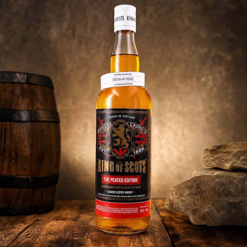 The King of Scots The Peated Edition 0,70 Liter/ 40.0% vol Produktbild