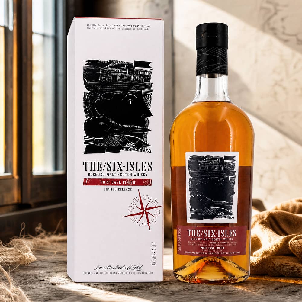 The Six Isles Port Cask Finish 0,70 Liter/ 48.0% vol Produktbild