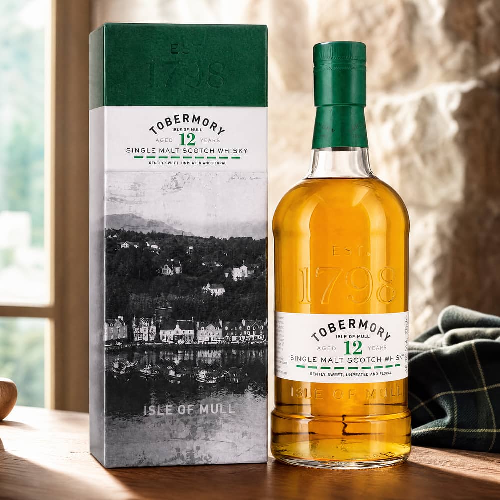 Tobermory 12 Jahre 0,70 Liter/ 46.3% vol Produktbild
