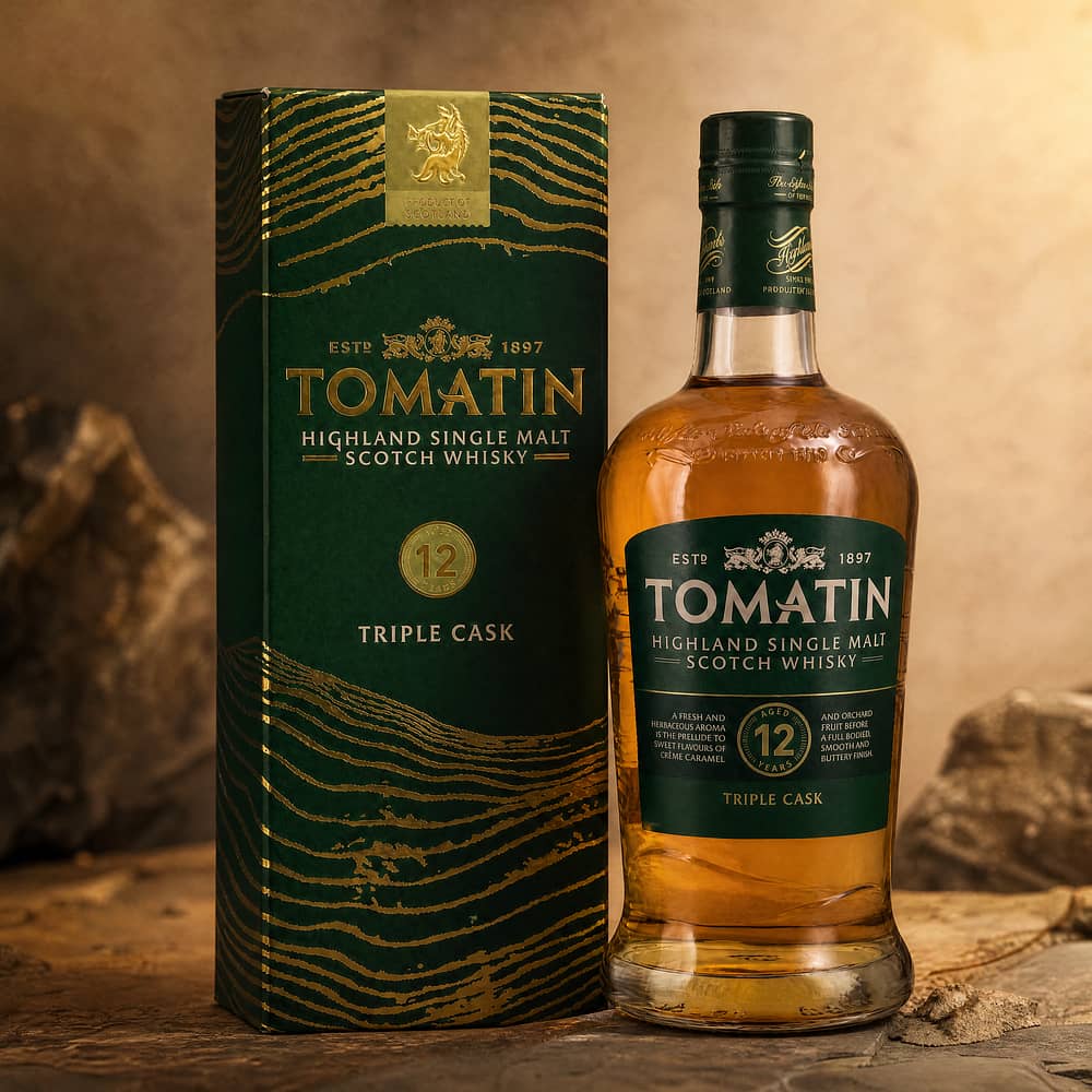 Tomatin 12 Jahre Triple Cask 0,70 Liter/ 43.0% vol Produktbild