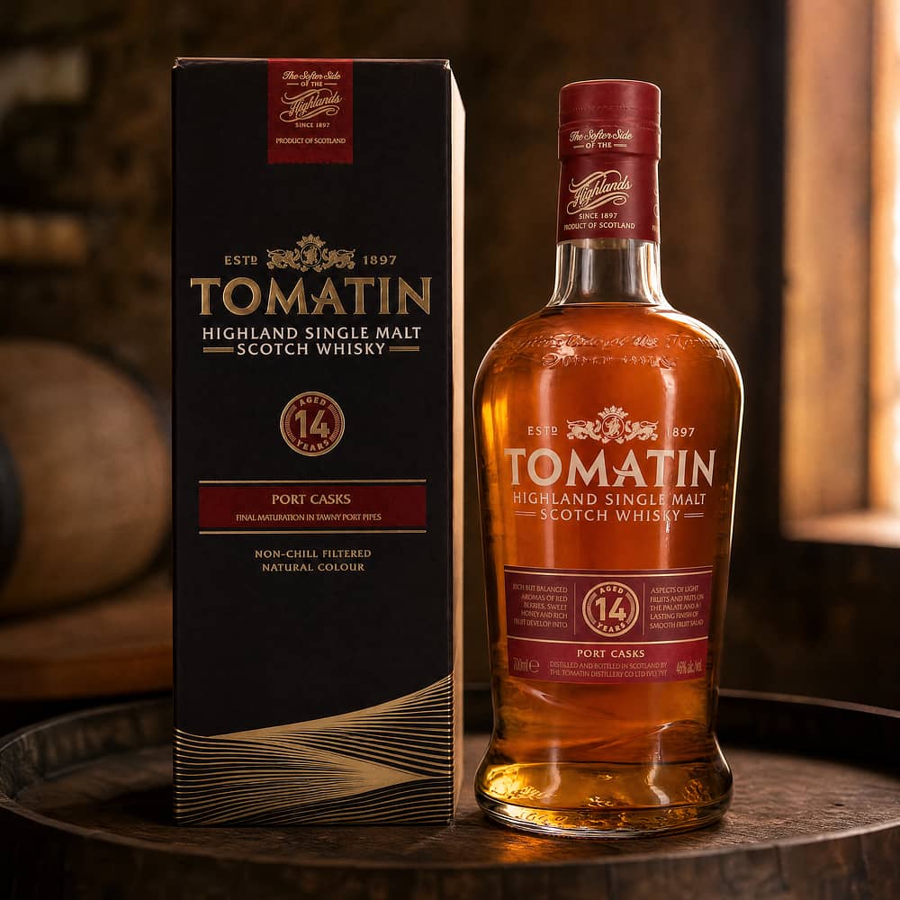 Tomatin 14 Jahre Port Cask 0,70 Liter/ 46.0% vol Produktbild