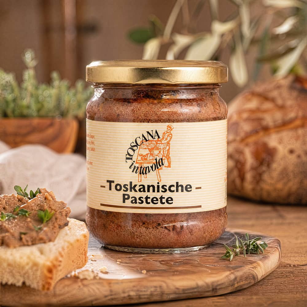 TOSCANA intavola antico crostino Leberpastete nach toskanischer Art 180 Gramm Produktbild