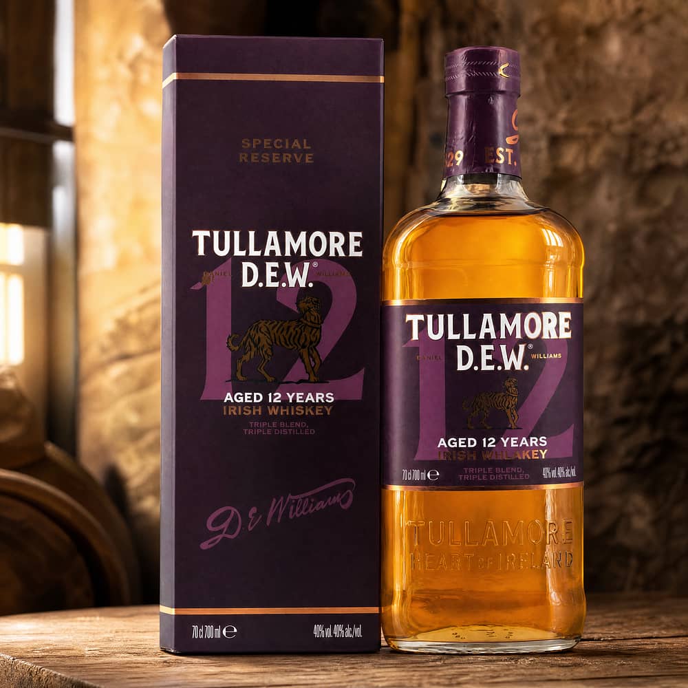Tullamore Dew 12 Jahre 0,70 Liter/ 40.0% vol Produktbild