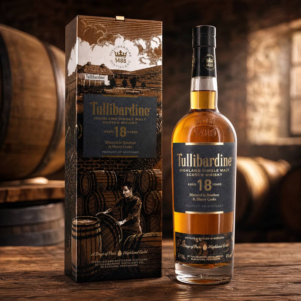Tullibardine 18 Jahre 0,70 Liter/ 43.0% vol Produktbild
