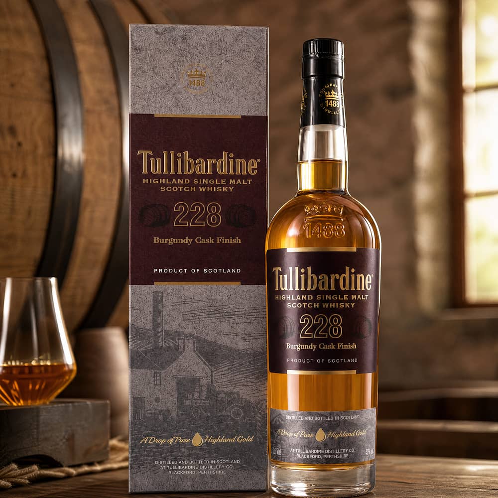 Tullibardine 228 Burgundy finish 0,70 Liter/ 43.0% vol Produktbild
