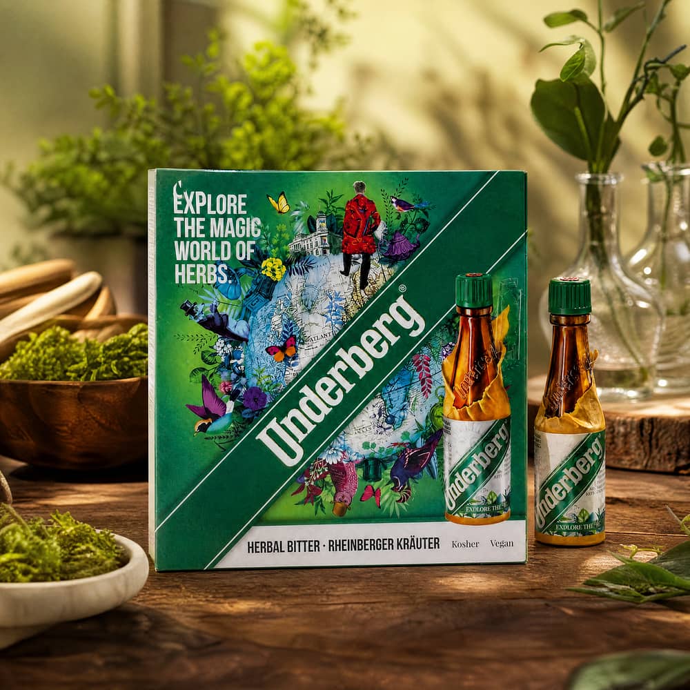 Underberg Kräuterlikör 30 x 0,02l Fläschchen 0,60 Liter/ 44.0% vol Produktbild