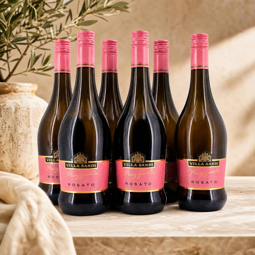 Villa Sandi Frizzante Rosato ITG Marca Trevigiana Stelvin 6er Sparset 4,50 Liter/ 10.5% vol Produktbild