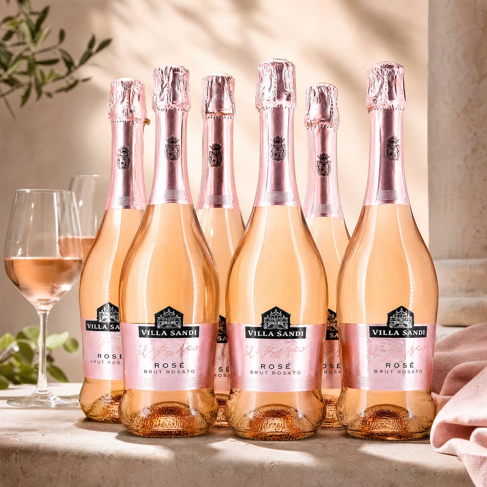 Villa Sandi il Fresco rose Spumante Brut 6er Sparset 4,50 Liter/ 11.5% vol Produktbild