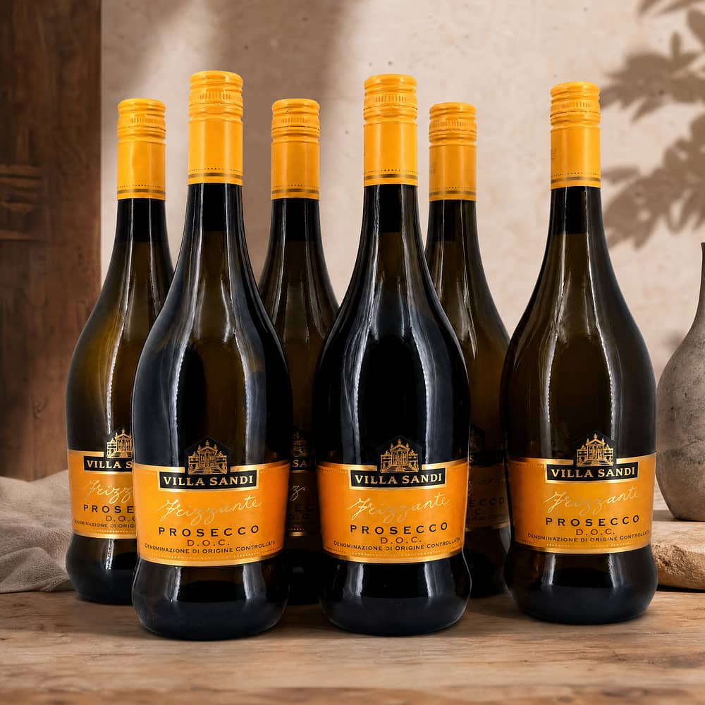 Villa Sandi Prosecco Frizzante DOC Treviso Stelvin 6er Sparset 4,50 Liter/ 10.0% vol Produktbild
