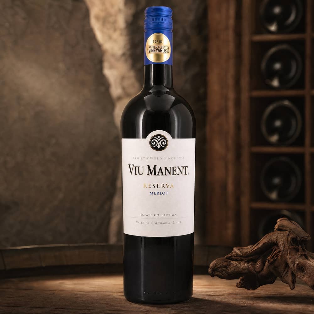 Viu Manent Reserva Merlot 2022 0,750 Liter/ 13.5% vol Produktbild