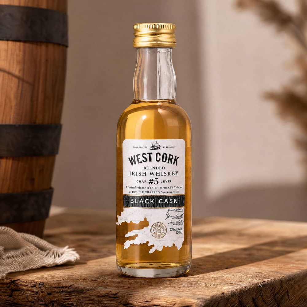 West Cork Black Cask Char #5 Level Char #5 Level Miniatur 0,050 Liter/ 40.0% vol Produktbild