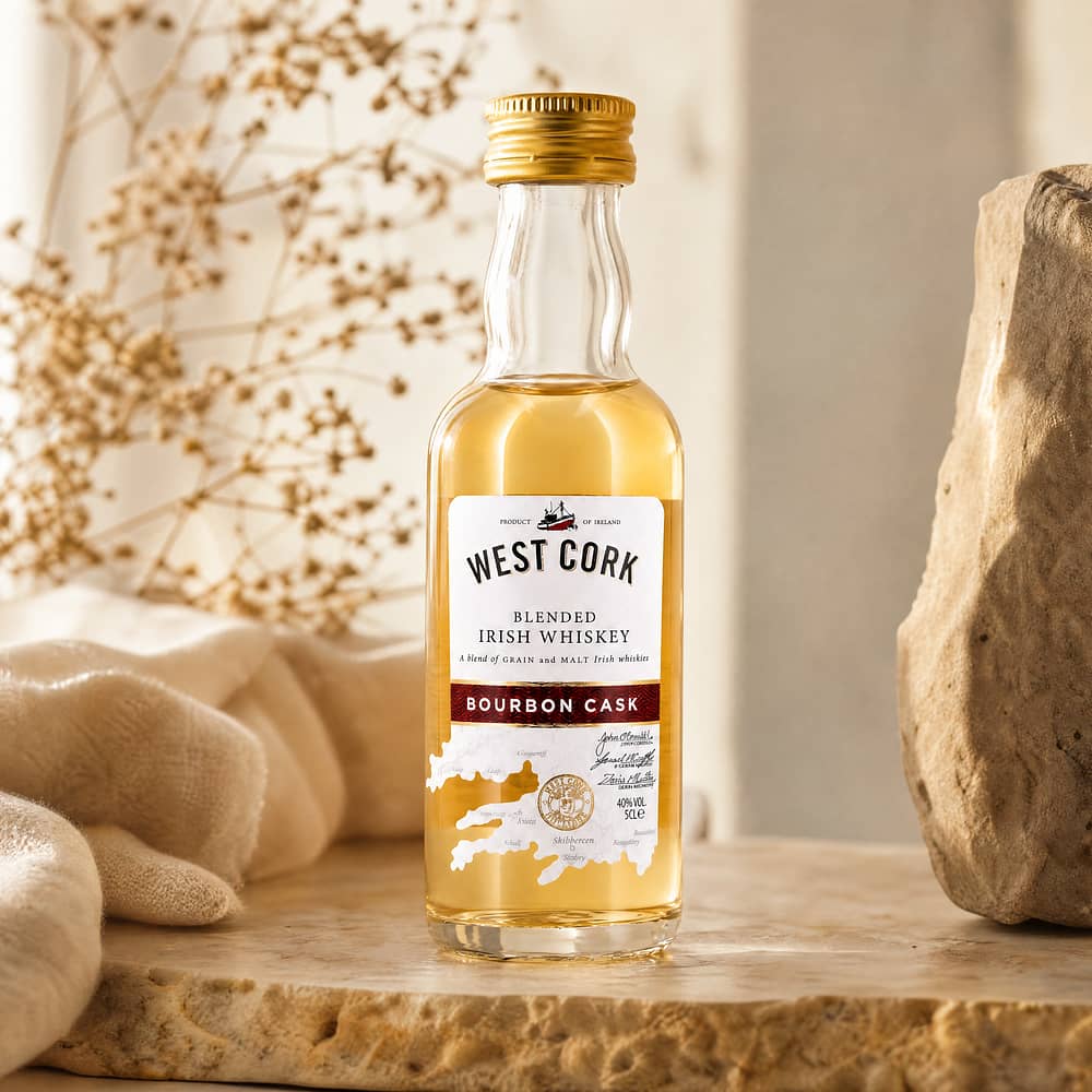 West Cork Original Blended Bourbon Cask Miniatur 0,050 Liter/ 40.0% vol Produktbild