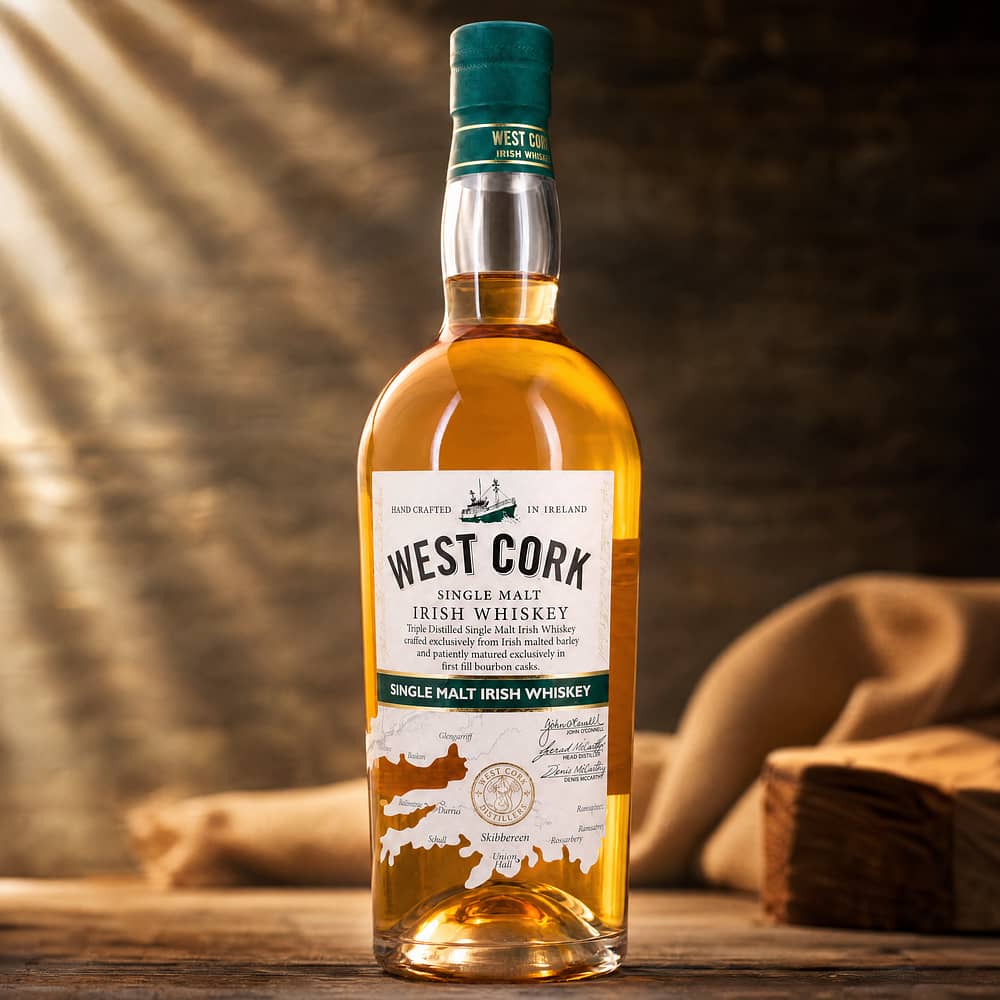 West Cork Single Malt Irish Whiskey 0,70 Liter/ 40.0% vol Produktbild