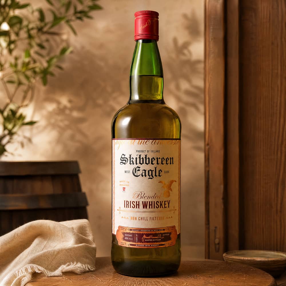 West Cork Skibbereen Eagle Blended Irish Whiskey Literflasche 1 Liter/ 40.0% vol Produktbild