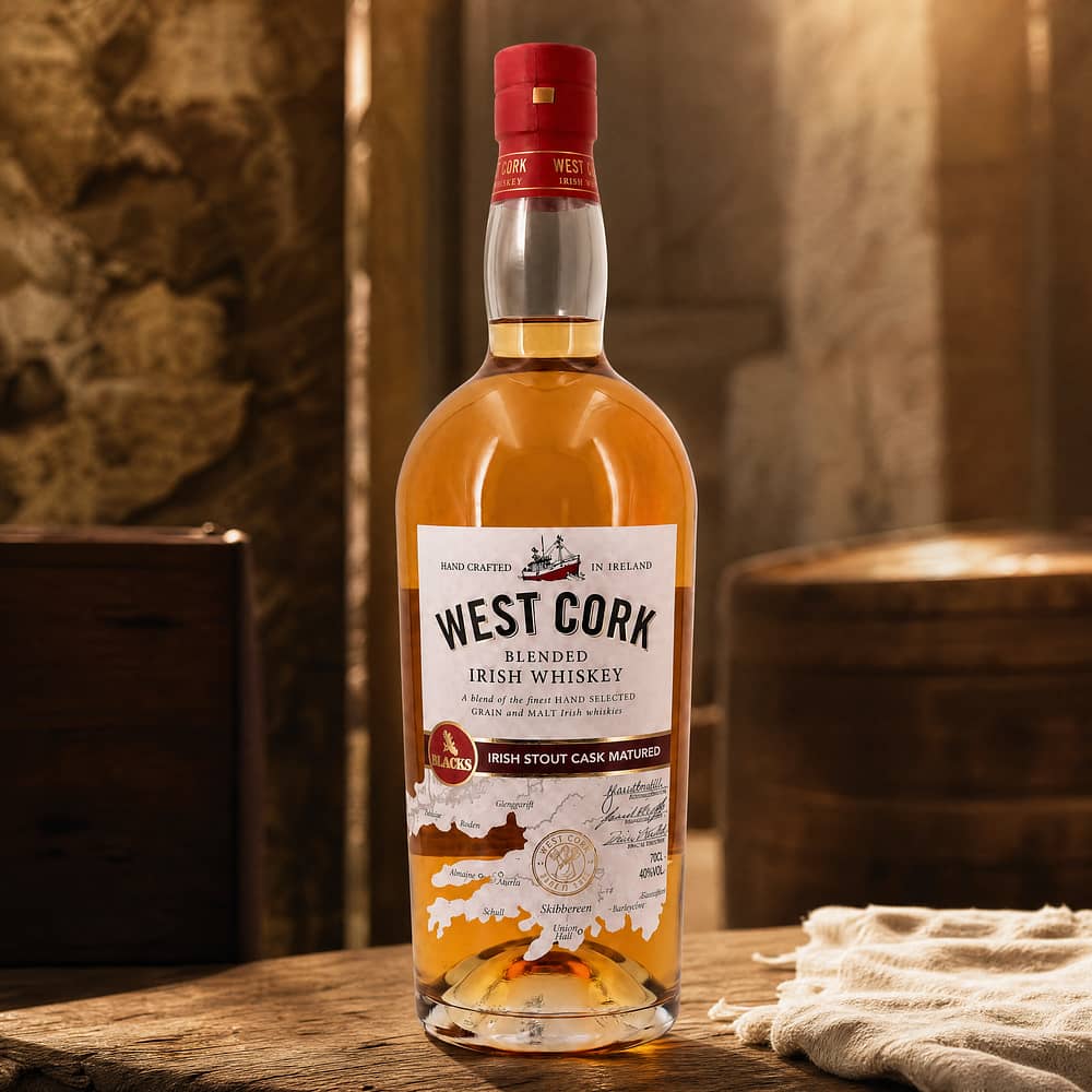 West Cork Stout Cask Finish 0,70 Liter/ 40.0% vol Produktbild