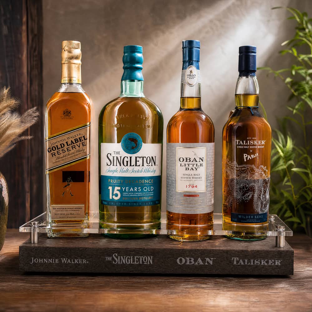 whiskyworld Exklusive Malt Selektion mit Barständer 2,80 Liter/ 42.9% vol Produktbild