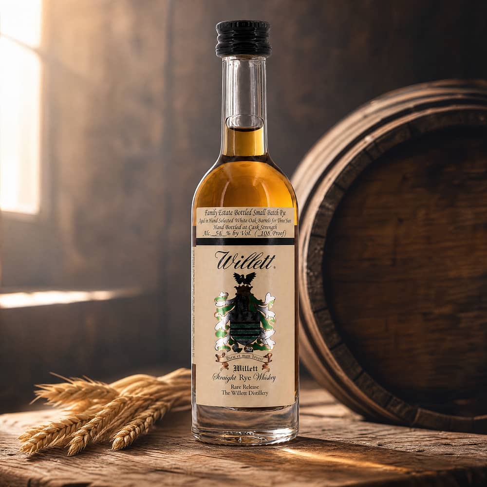 Willett Family Estate Rye Small Batch Cask strength 0,050 Liter/ 54.0% vol Produktbild