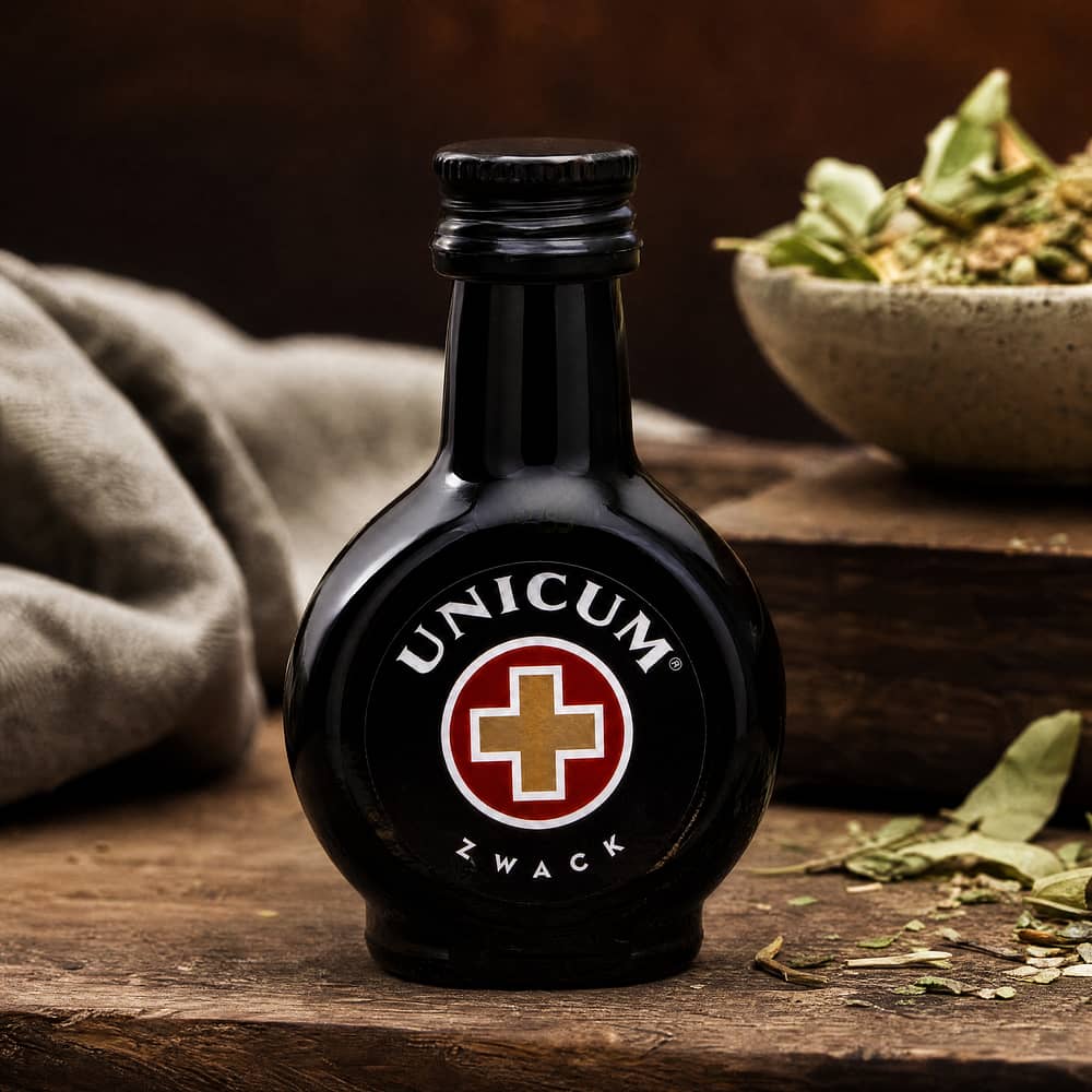 Zwack Unicum Miniatur Kräuterlikör 0,040 Liter/ 40.0% vol Produktbild