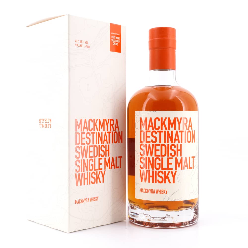 Mackmyra Destination 0,70 Liter/ 48.7% vol Produktbild