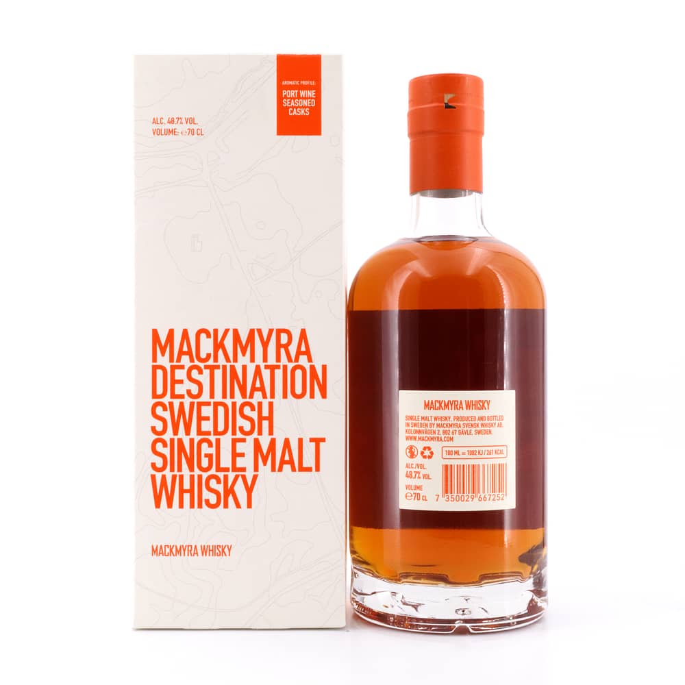 Mackmyra Destination 0,70 Liter/ 48.7% vol Produktbild