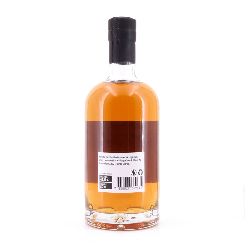 Mackmyra Karaktär Carl Hamilton 0,50 Liter/ 45.5% vol Produktbild