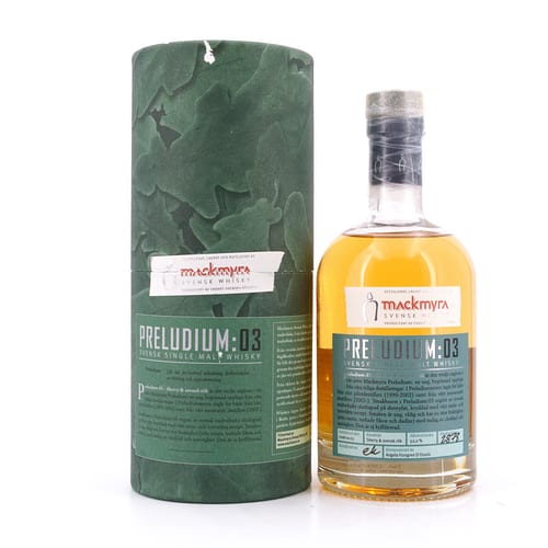 Mackmyra Preludium:03 0,50 Liter/ 52.2% vol Produktbild