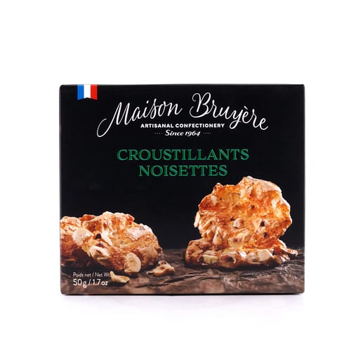 Maison Bruyère Croustillants Noisettes Knusprige Haselnusskekse 50 Gramm Produktbild