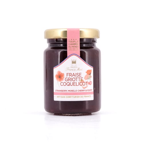 Maison Francis Miot Erdbeere Sauerkirsche und Mohnblume 110 Gramm Produktbild