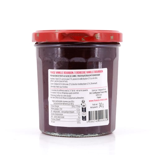 Maison Francis Miot Fraise & Vanille Erdbeere & Bourbon Vanille 340 Gramm Produktbild