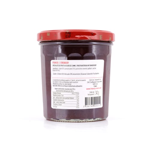Maison Francis Miot Fraise Erdbeere Fruchtaufstrich mit Rohrzucker 340 Gramm Produktbild
