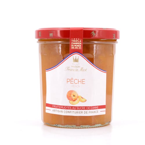 Maison Francis Miot Pêche Pfirsich Fruchtaufstrich 340 Gramm Produktbild