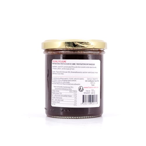 Maison Francis Miot Prune Pflaume mit Rohrzucker 220 Gramm Produktbild