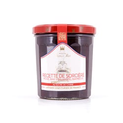 Maison Francis Miot Recette de Sorciere Hexe- Konfitüre aus Pflaume, Hagebutte & Himbeere, mit Rohrzucker Produktbild
