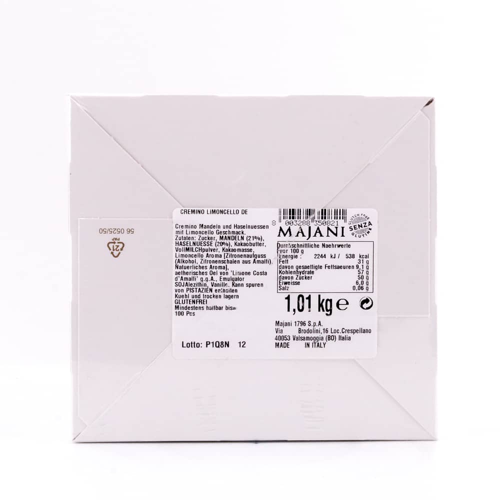 MAJANI Cremino Limoncello 100 Stück einzeln verpackt 1,013 KG Produktbild