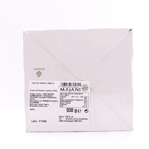 MAJANI Fiat Cremino Granellati Pistazie 100 Stück einzeln verpackt 0,930 KG Produktbild