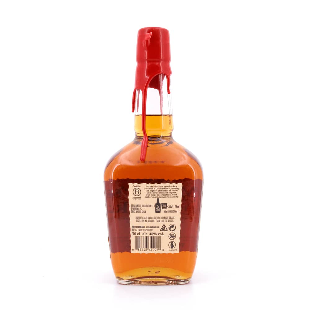 Maker's Mark Kentucky Straight Bourbon Whiskey 0,70 Liter/ 45.0% vol Produktbild