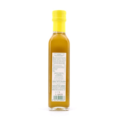 Masciantonio Olio Extra Vergine al Limone Olivenöl Gentile di Chieti und Essenzen der Zitrone von Masciantonio 0,250 Liter Produktbild