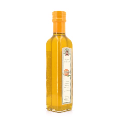 Masciantonio Olio Extra Vergine All Arancia Olivenöl Gentile di Chieti und Essenzen der Orange von Masciantonio 0,250 Liter Produktbild