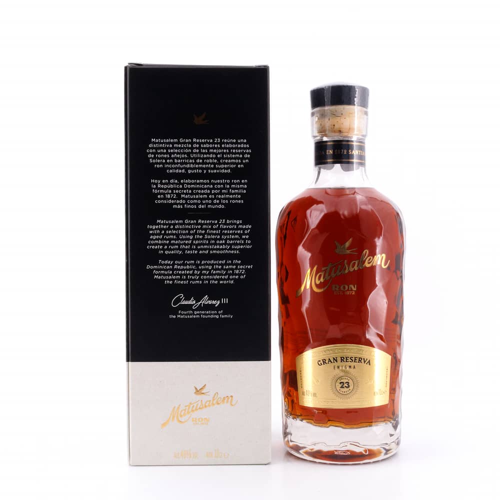 Matusalem Gran Reserva Solera 23 Enigma 0,70 Liter/ 40.0% vol Produktbild