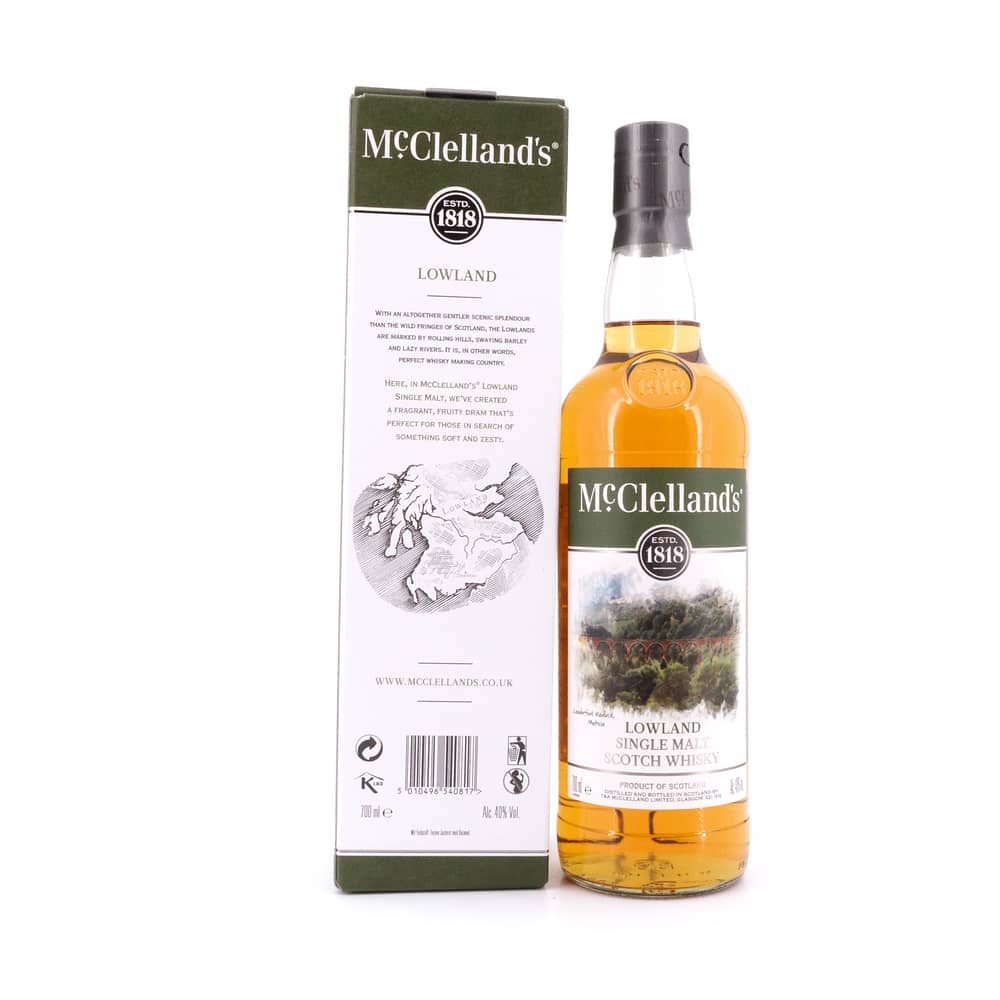 Mc Clelland's Lowland Single Malt 0,70 Liter/ 40.0% vol Produktbild