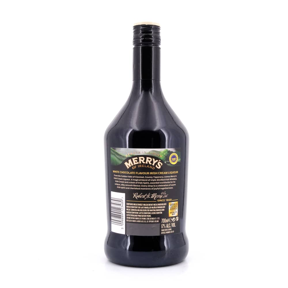 Merrys Irish Cream White Chocolate 0,70 Liter/ 17.0% vol Produktbild