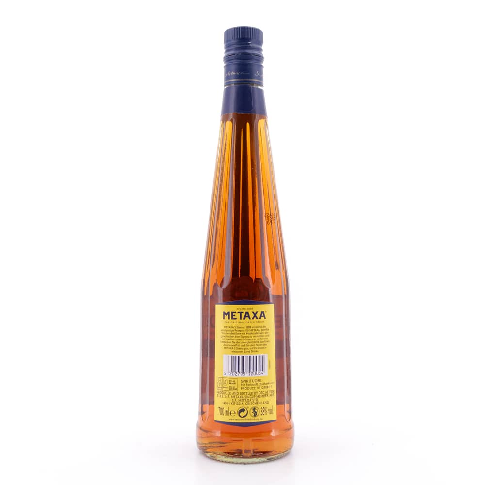Metaxa 5 Sterne 0,70 Liter/ 38.0% vol Produktbild