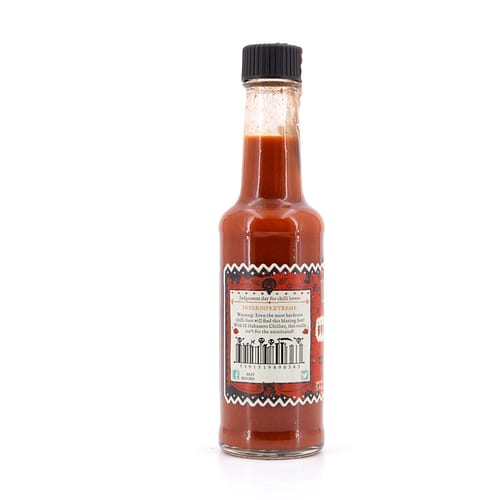 Mic's Chilli Inferno Extreme extrem scharfe Chili-Sauce 12 Habanero-Chili pro Flasche 80.000 Scoville 155 Gramm Produktbild