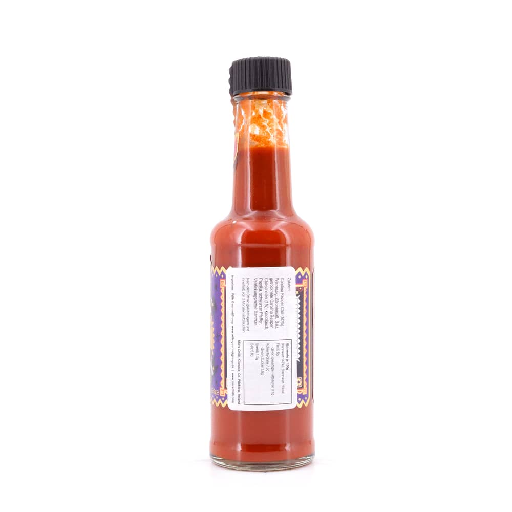Mic's Chilli Voodoo Reaper Damn Hot Sauce extrem scharfe Chili-Sauce 1.200.000 Scoville 155 Gramm Produktbild