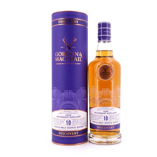 Miltonduff 10 Jahre G&M Discovery NEW RANGE 0,70 Liter/ 43.0% vol Produktbild