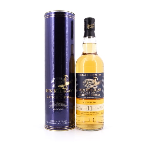 Miltonduff 11 Jahre 2008 / 2019 Bourbon Barrel 0,70 Liter/ 46.0% vol Produktbild