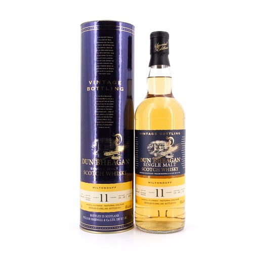 Miltonduff 11 Jahre 2008 / 2019 Bourbon Barrel 0,70 Liter/ 46.0% vol Produktbild