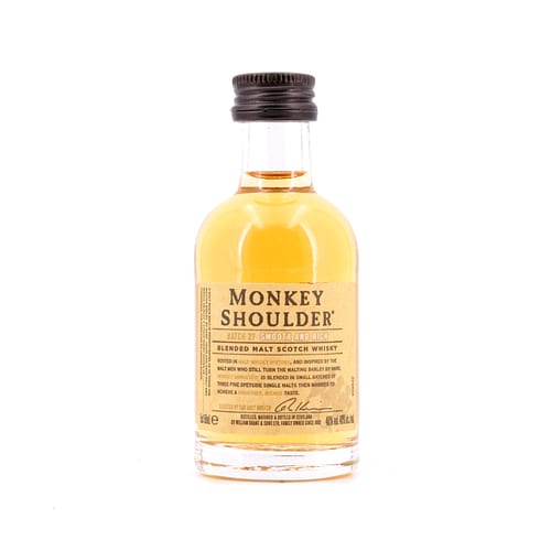 Monkey Shoulder Blended Malt 0,050 Liter/ 40.0% vol Produktbild